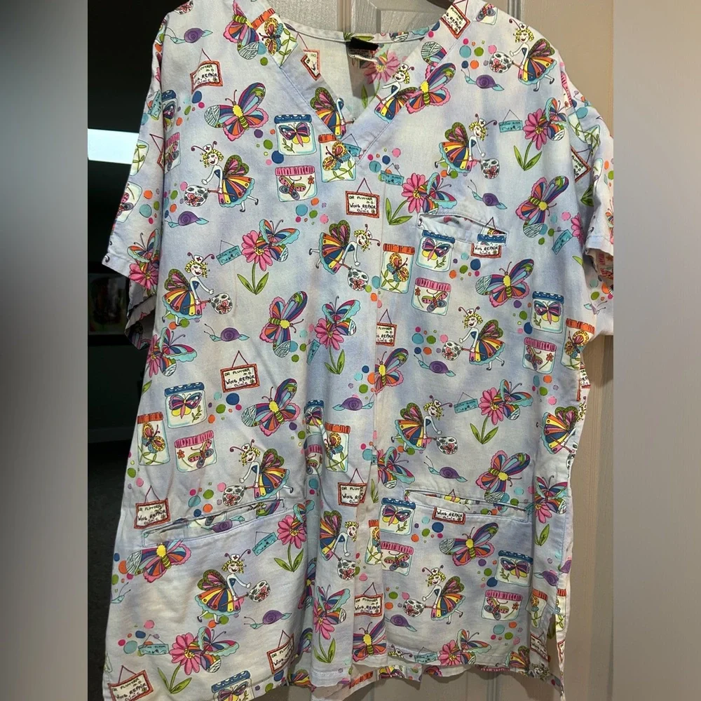 Scrub Top - Picture 1 of 1